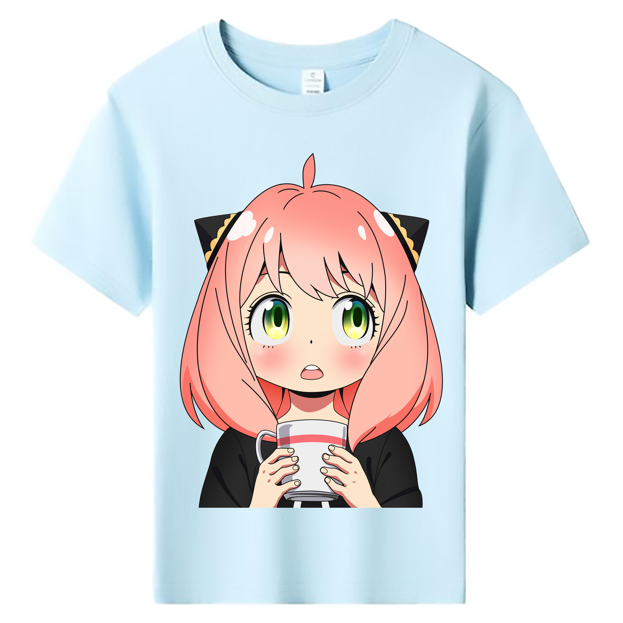 （画像用） SPY×FAMILY间谍家家酒 綿100％キッズTシャツ（フロントプリント）